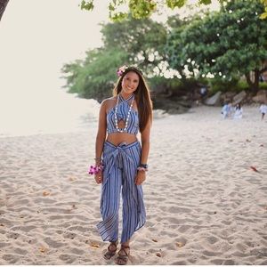 Roxy Blue 2 Piece Outfit